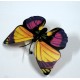 Бабочка светящаяся желто-фиолетовая